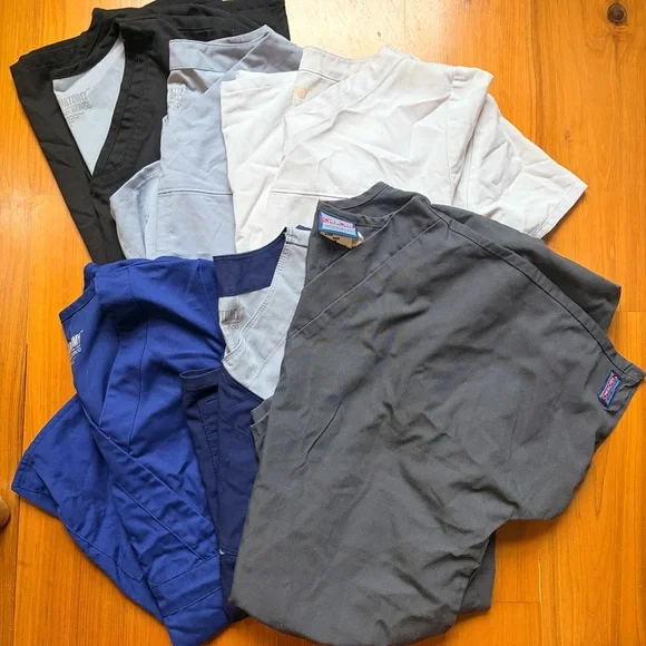 Six Sets Colorful Scrub Pants Collection - Picture 2 of 12